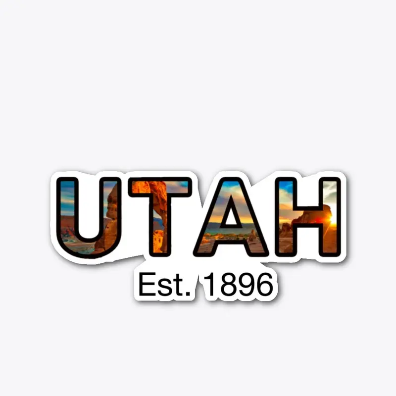 Utah, Est. 1896 Line